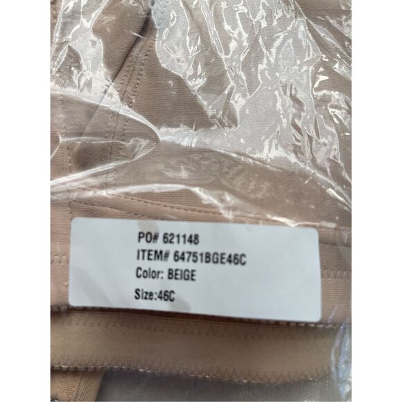 NWT Cozee Corner size 46C wireless bra comfort straps - Picture 2 of 10